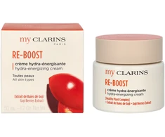 Clarins My Clarins Re-Boost Hydra-Energizing Kreminis drėkinantis ir energijos suteikiantis kremas visų tipų veido odai, 50 ml
