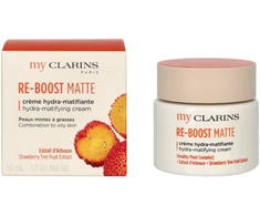 Clarins My Clarins Re-Boost Matte Hydra-Matifying Kreminis drėkinantis matinį efektą suteikiantis kremas mišriai / riebiai veido odai, 50 ml