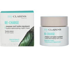 „Clarins Re-Charge Plumping Night Kreminis“ veido kaukė, 50 ml