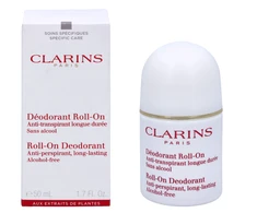 Clarins Švelnus rutulinis dezodorantas (Roll-On Dezodorantas) 50 ml