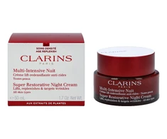 Clarins Super Restorative Night Kreminis Night Skin Kreminis moterims, 50 ml
