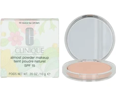 Kompaktinė pudra Clinique Almost Powder Makeup SPF 15, spalva: 02 Neutral Fair, 10 g