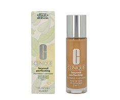„Clinique Beyond Perfecting Paraben-Free Matte Finish“ skystas makiažo pagrindas ir kaukė 2-in-1, 48 avižų, 30 ml