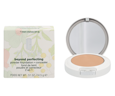 Clinique Beyond Perfecting Powder Foundation + Maskuoklis makiažas