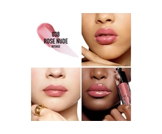 Dior Addict Lip Maximizer lūpas putlinantis blizgis, spalva: 038 Rose Nude, 6 ml