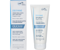 Ducray Dexyane nuo įbrėžimų emolientas kreminis, 200 ml