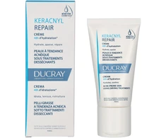 Ducray Keracnyl Moisturizing Repair Creme drėkinamasis kremas į aknę linkusiai odai, 50 ml