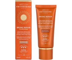 Institut Esthederm Esthederm Bronz Repair Sunkissed Tinted Face Care veido kremas su spalva, atspalvis: Golden Natural Tan, 50 ml