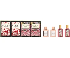 Gucci kvepalų miniatiūrų rinkinys (Gucci Bloom EDP, 2 x 5 ml + Gucci Flora Gorgeous Gardenia, 2 x 5 ml)