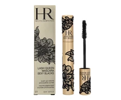 Helena Rubinstein Lash Queen Sexy Blacks Blakstienų tušas apimties suteikiantis ir užriečiantis blakstienų tušas, atspalvis: 01 Juodas, 6.9 ml