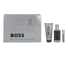 Hugo Boss BOSS Bottled rinkinys vyrams (EDP, 100 ml + EDP, 10 ml + dušo želė, 100 ml)