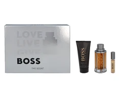 HUGO BOSS BOSS The Scent rinkinys vyrams (EDT, 100 ml + EDT, 10 ml + dušo želė, 100 ml)