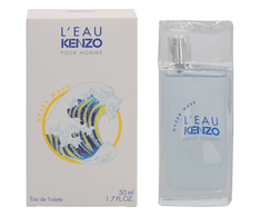 KENZO L´Eau Kenzo Pour Homme Hyper Wave EDT tualetinis vanduo vyrams, 50 ml