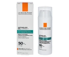 La Roche-Posay Anthelios Oil Correct SPF 50+ veido kremas nuo saulės riebiai odai, 50 ml