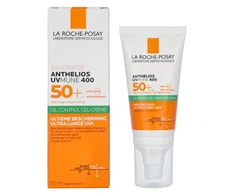 La Roche Posay Anthelios XL Anti-Shine Non-Perfumed Dry Touch Gel-Kreminis SPF 50+ apsauginis gelinis kremas jautriai veido odai, 50 ml