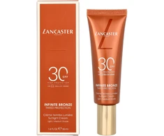 Lancaster Infinite Bronze Sunlight Kreminis SPF 30 apsauginis veido kremas su spalva, atspalvis: Light, 50ml