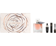 Kvepalų rinkinys moterims Lancome La Vie Est Belle (EDP, 30 ml + Advanced Genifique serumas, 10 ml + blakstienų tušas Hypnose, 2 ml)