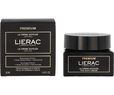 Lierac Premium Silky Anti-Ageing Kreminis šilko konsistencijos senėjimą lėtinančio poveikio veido kremas, 50 ml