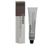 L'Oreal Professionnel Majirel Permanent Hair Dye 7.23 Iridescent Golden Skirtas šviesiems plaukams, 50 ml