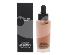 MAC Studio Waterweight ilgai išliekantis skystas makiažo pagrindas su vitaminu E NW50 SPF 30, 30 ml
