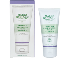Mario Badescu Lavender Hand Kreminis Vitamin E raminamasis ir drėkinamasis rankų kremas, 85 g