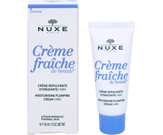 NUXE 48 val. drėkinantis kremas normaliai odai „Crème Fraîche® de Beauté 48H Moisturizing Plumping cream for normal skin“, 30 ml
