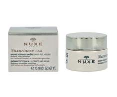 Nuxe Švytėjimo suteikiantis, maksimaliai nuo senėjimo saugantis paakių balzamas „Nuxuriance® Gold Radiance eye balm ultimate anti-aging“, 15 ml