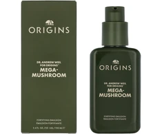Origins Dr. Andrew Weil for Origins™ Mega-Mushroom Fortifying emulsija su Reishi ir šaltalankių raminamoji ir drėkinamoji emulsija, 100 ml