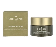 Origins Plantscription Wrinkle Correction Paakių kremas With Encapsulated Retinol drėkinamasis ir glotninamasis paakių kremas su retinoliu, 15 ml
