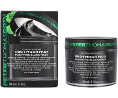 Peter Thomas Roth P.T. Irish Moor Mud Purifying Juodas Mask veido kaukė, 150 ml