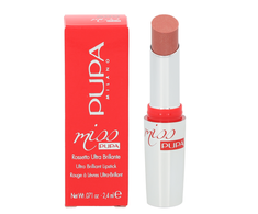 Pupa Milano Miss Pupa Itin ryškūs, krištolo efekto lūpų dažai, 2,4 ml, spalva - 600 Champagne