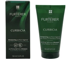 Rene Furterer Curbicia Purifying Lightness Šampūnas riebalų kiekį reguliuojantis šampūnas, 150 ml