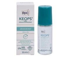 ROC Keops Deo Roll-On - Normal Skinrutulinis dezodorantas normaliai odai, 30 ml