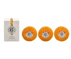 Roger &amp; Gallet Bois D'Oranžinis Wellbeing Soaps Set muilų rinkinys, 3 x 100 g