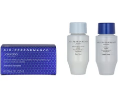 Rinkinys „Shiseido“: „Bio-Performance Skin Filler“ dieninis veido serumas, papildymas, 30 ml + „Bio-Performance Skin Filler“ naktinis veido serumas, papildymas, 30 ml