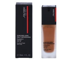 „Shiseido Synchro Skin“ gaivinantis skystas makiažo pagrindas be aliejaus, 450 Copper SPF 30, 30 ml