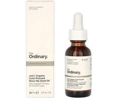 The Ordinary 100% Organic Rose Hip Seed Oil 100% tyras, šalto spaudimo erškėtuogių aliejus, 30 ml