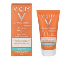 Vichy Ideal Soleil Mattifying Face Fluid Dry Touch Spf50 apsauginis saulės kremas veidui 50ml