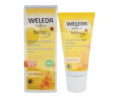 Weleda apsauginis kremas nuo blogo oro ir vėjo vaikams su medetkomis Baby Calendula apsauginis balzamas 30ml