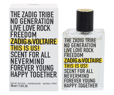 Zadig &amp; Voltaire This is Us! SNFH EDT tualetinis vanduo Unisex, 50 ml