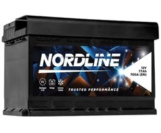Akumuliatorius NORDLINE akum.77Ah 12V 700A 278x175x190mm