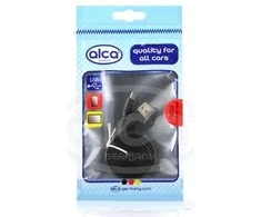 Alca plast ALCA Laidas Micro USB 2.0 juodas, 100cm ilgio (išmaniems, MP3)