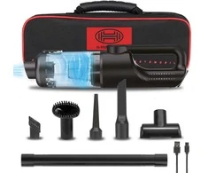 Alca plast HEYNER 2in1 VacuBooster Pro belaidis akumuliatorinis dulkių siurblys, 120 W, HEPA filtras