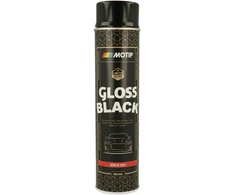 MOTIP Dažai juodi blizgantys 600ml