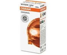 OSRAM Automobilinė lemputė geltona 5W 12V W2.1x9,5D 1vnt