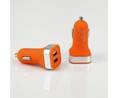 Orange Oranžinis CAR CHARGER MINI 2xUSB 3.1A oranžinis GT PR