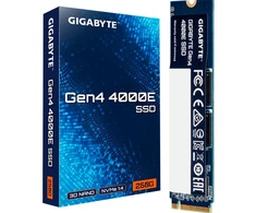 Gigabyte Gen4 4000E M.2 PCIe NVMe 250GB (Pažeista pakuotė)