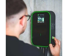 GREENCELL įkroviklis Wallbox GC EV PowerBox 22kW su 2 tipo laidu, skirtas elektromobiliams ir Plug-In hibridams įkrauti