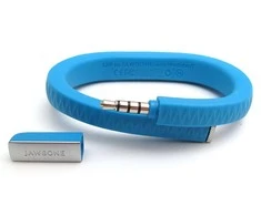 Išmanioji apyrankė Jawbone Up, L dydžio, Žydros spalvos
