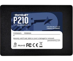 Kietasis vidinis diskas Patriot P210 SSD SATA III 2.5", 1 TB (Pažeista pakuotė)